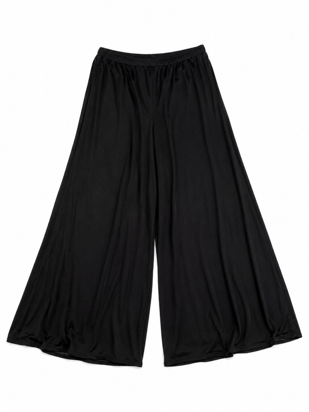 Connected Apparel Black Wide Leg Petite Large Pants
